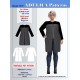 Adelica pattern 1319 Plus size Cardigan Sewing Pattern Adelica pattern 1319 Plus size Cardigan Sewing Pattern