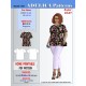 Adelica pattern 1501 Plus size t-shirt sewing pattern Adelica pattern 1501 Plus size t-shirt sewing pattern