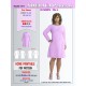 Adelica pattern 1511 Plus size dress sewing pattern 