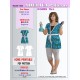 Adelica pattern 1524 Plus size tunic sewing pattern Adelica pattern 1524 Plus size tunic sewing pattern