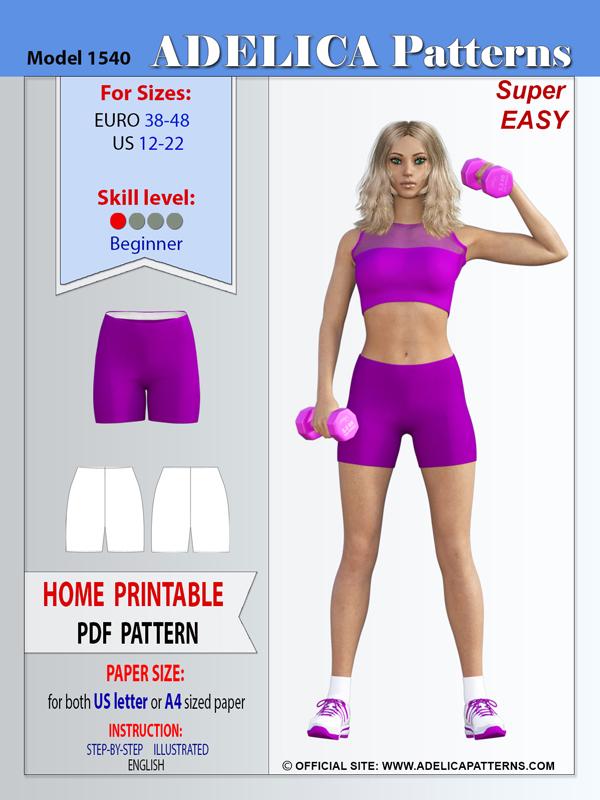 Downloadable PDF lily Bralette Sewing Pattern, Sizes XS-L 