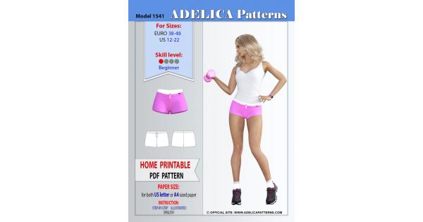 Sewing Patterns. WOMEN'S Body Wedge,set for Fitness Sports.pdf 
