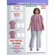 Adelica pattern 1551 Super Plus size Tunic sewing pattern Adelica pattern 1551 Super Plus size Tunic sewing pattern