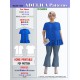 Adelica pattern 1552 Plus size Blouse Tunic sewing patterns Adelica pattern 1552 Plus size Blouse Tunic sewing patterns