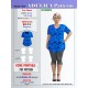 Adelica pattern 1553 Plus size tunic Sewing patterns Adelica pattern 1553 Plus size tunic Sewing patterns