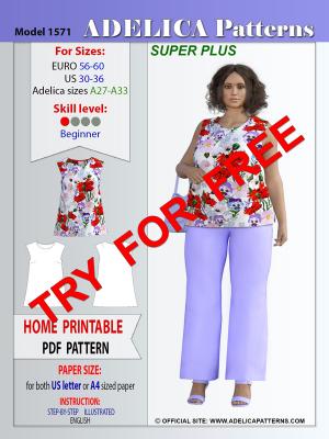 Free sewing patterns by Adelica Patterns