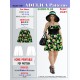 Adelica pattern 1581 Super Plus size Shorts Sewing Pattern Adelica pattern 1581 Super Plus size Shorts Sewing Pattern