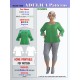 Adelica pattern 1608 Plus size tunic sewing pattern Adelica pattern 1608 Plus size tunic sewing pattern