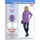 Adelica pattern 1626 Sweatshirt Sewing pattern Adelica pattern 1626 Sweatshirt Sewing pattern
