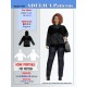 Adelica pattern 1637 Plus size Hoodie Sewing pattern Adelica pattern 1637 Plus size Hoodie Sewing pattern