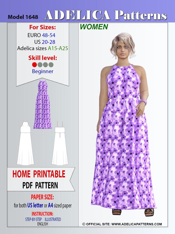 22+ Designs Plus Size Maxi Dress Pattern - ShahrazRoha