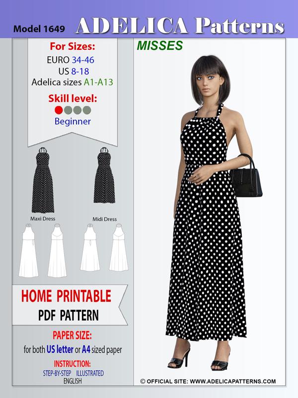 34 Maxi Dress Sewing Patterns (8 FREE!)