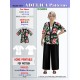 Adelica pattern 1671 Plus size Bathrobe Sewing pattern Adelica pattern 1671 Plus size Bathrobe Sewing pattern