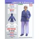 Adelica pattern 1673 Plus size Hooded Bathrobe Sewing pattern Adelica pattern 1673 Plus size Hooded Bathrobe Sewing pattern