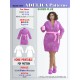 Adelica pattern 1674 Super Plus size Bathrobe Sewing pattern Adelica pattern 1674 Super Plus size Bathrobe Sewing pattern