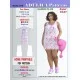 Adelica pattern 1678 Super Plus size Nightgown Sewing pattern Adelica pattern 1678 Super Plus size Nightgown Sewing pattern
