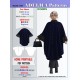 Adelica pattern 1707 Women\'s Poncho Cape Sewing pattern Adelica pattern 1707 Women\'s Poncho Cape Sewing pattern