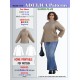 Adelica pattern 1714 Plus size Sweatshirt Jumper Sewing pattern Adelica pattern 1714 Plus size Sweatshirt Jumper Sewing pattern