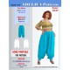 Adelica pattern 1718 Plus size Zouave Harem Pants Sewing Pattern Adelica pattern 1718 Plus size Zouave Harem Pants Sewing Pattern