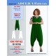 Adelica pattern 1721 Women\'s Zouave Jumpsuit Sewing Pattern Adelica pattern 1721 Women\'s Zouave Jumpsuit Sewing Pattern